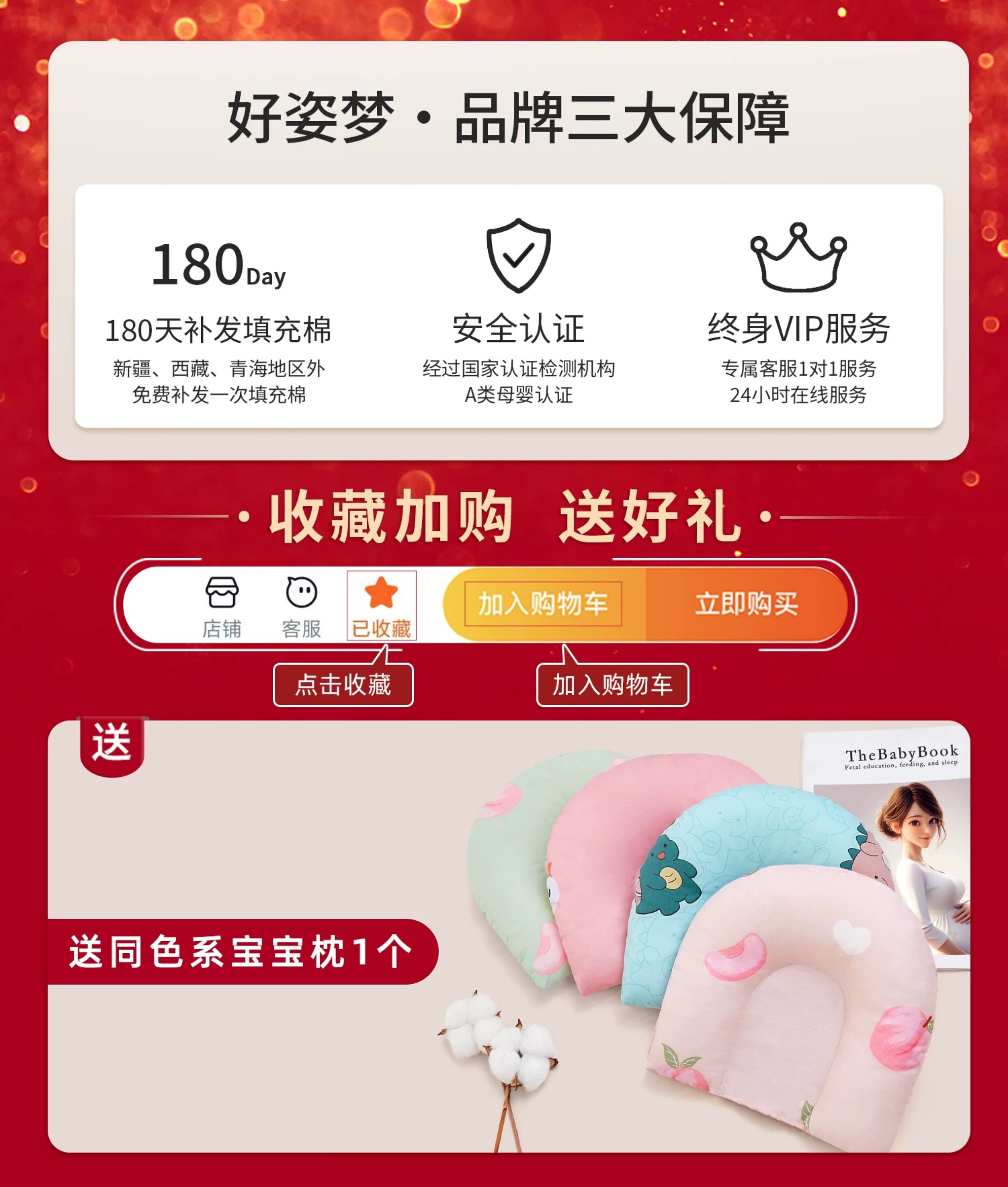 孕妇枕护腰侧睡枕托腹侧卧怀孕睡觉枕头神器腰枕夹腿抱枕孕期专用 — 1