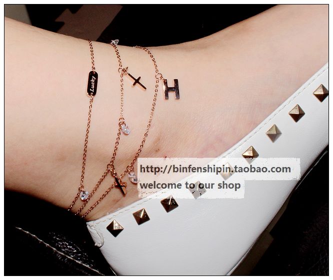 Chaine de cheville Femme OTHER   en Palladium - Ref 3103831 Image 8