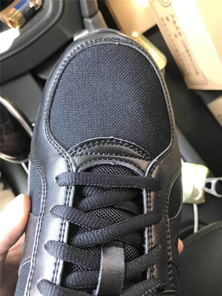 Black combat training shoes for a long time