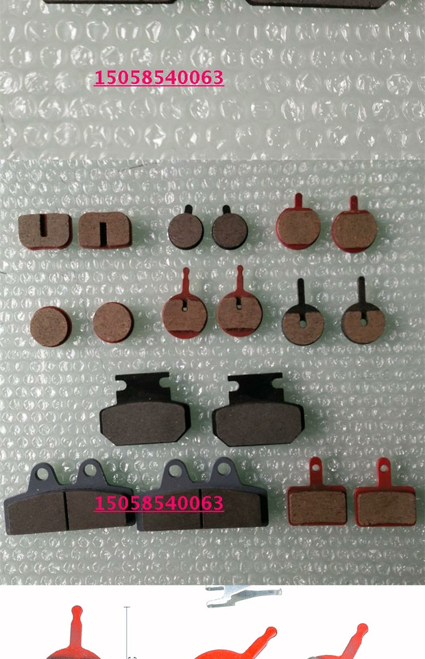 Phanh đĩa xe đạp leo núi để làm cho một tấm nhựa bán kim loại đĩa ma sát phanh đĩa phanh đĩa phanh - Pad phanh phanh đĩa xe máy