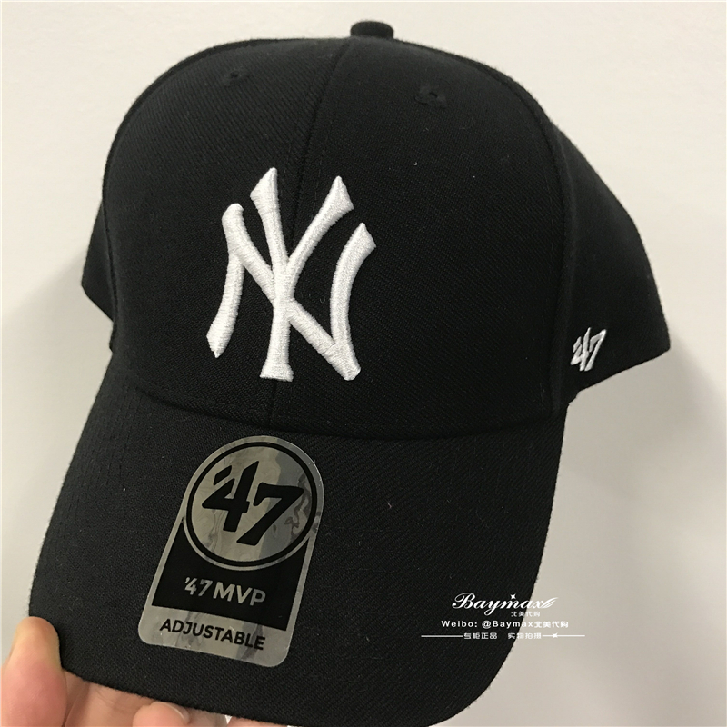 [Baymax GX] Mũ lưỡi trai MLB Yankees NY mũ bóng chày nam và nữ điều chỉnh mẫu mũ đôi - Bóng chày gậy bóng chày để tự vệ