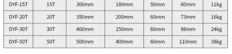 Bộ kéo thủy lực tích hợp YL5T10T20T30T50T đai tháo ròng rọc mang kéo hai móng ba móng ngang