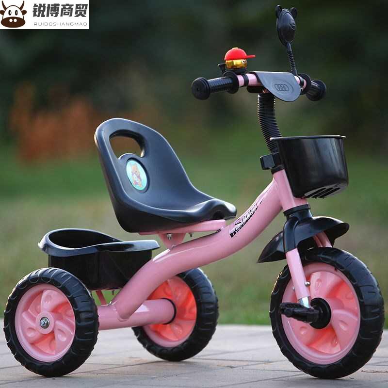 Children's pedicab bike 1-5 years old male girl bike 3 infant baby trolley 2 children bikes 