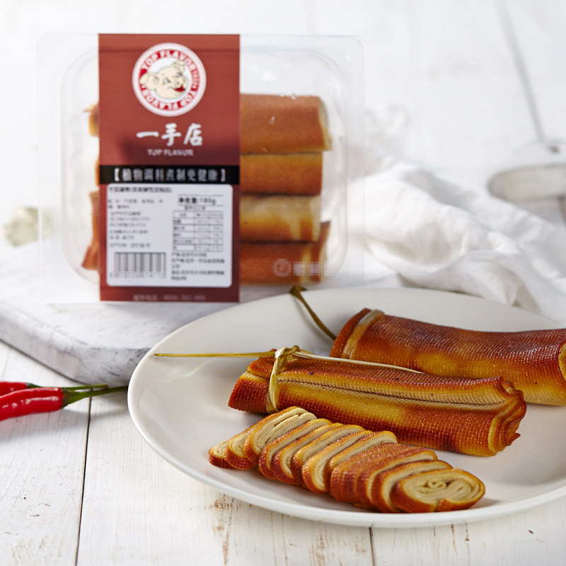 First-hand shop Dried tofu roll 180g Northeast spiced dried tofu roll smoked plant cooking leisure snacks