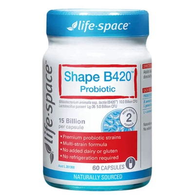 【自营】澳洲lifespace益倍适B420身材管理益生菌胶囊60粒*8瓶