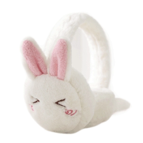 Retractable folding childrens earmuffs student warm winter earmuffs cartoon bunny earmuffs cute ear protection ear warmer