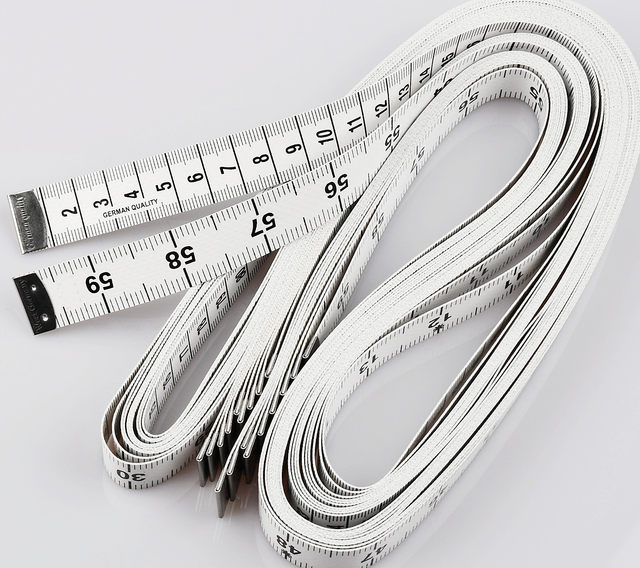 High-quality double-sided centimeter soft ruler, tailoring tape measure, waist and bust measurement ruler