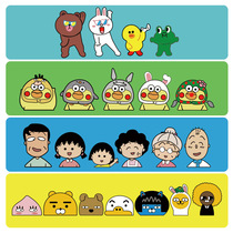 Anime Cartoon creative funny animal personality car sticker body cover Scratch Sticker decorative car sticker waterproof