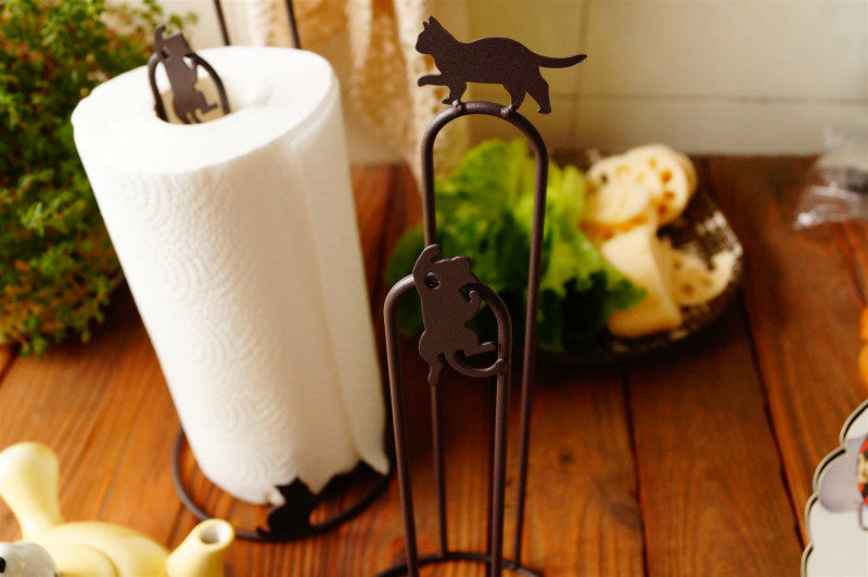 2025年新款日式铁艺樱花厨房卷纸架如何选择？