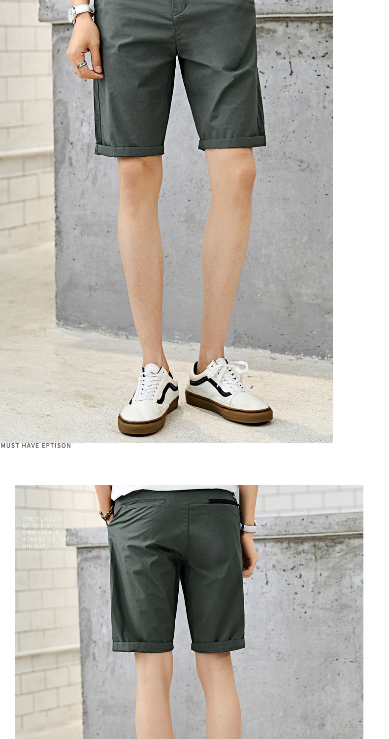 Sản phẩm quần áo Tiancheng 2019 hè mới giản dị quần short bé trai xu hướng phiên bản Hàn Quốc đơn giản của giới trẻ hoang dã năm điểm quần quần tây nam đẹp