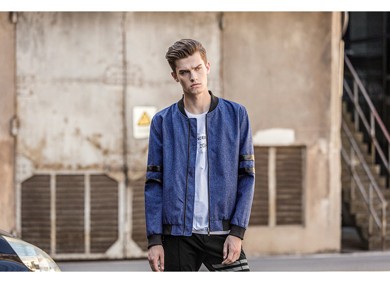 Осенняя трендовая бейсбольная модная куртка                