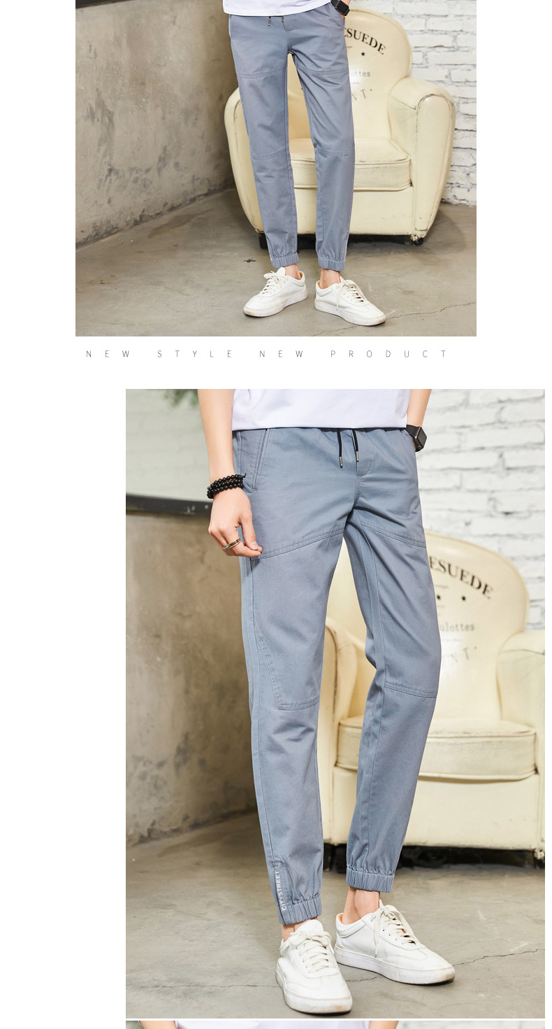 Quần áo Tiancheng 2018 mùa thu mới cho nam quần âu mùa đông chân thẳng chùm phiên bản Hàn Quốc của xu hướng tự tu luyện chân quần baggy nam