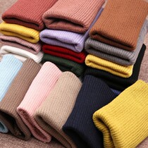 Cuffs Elastic Bands Elastic Closures Pants Splicing Jackets Korean Clothing Clothes Lengthened Coats Accessories Sportswear