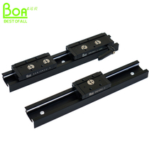Built-in square rail SGB15N with lock bearing steel slide rail small aluminum alloy slide special double shaft core track
