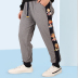 đậu lớn quần cậu bé nhỏ mất trẻ em béo sweatpants mùa xuân và mùa thu mặc trẻ em lớn tăng chất béo quần âu quần. 