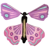 Шесть лет -магазин трех цветных резиновых полос, летающих маленьких бабочек, чтобы летать в бабочки с бабочками. Новые странные детские магии