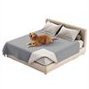 Pet Waterproof Bed Sheet, Non-Stick Fur, Prevents Cat Scratches, Dog Hair Bed Cover, Machine Washable, Urine Barrier Pad, Four-Season Sofa Cushion