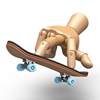 Boys' Maple Wood High-End Limited Edition Finger Skateboard Mini Flip Team Professional Version Competition with Anti-Slip Mat Stress Relief Toy