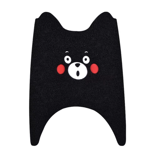 电动车踏板车脚垫摩托车垫子电动脚车踩垫丝圈自剪DIY防水脚垫