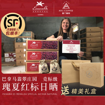 Star Gate Panama Emerald Manor Red Standard Summer Sun Bite Batch Hand Punch Fine Coffee Beans Fresh Roast