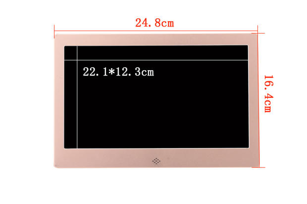 Ảnh video inch inch khung ảnh Album điện tử kỹ thuật số Norfo 珂 máy chơi quảng cáo đa chức năng HD 1510