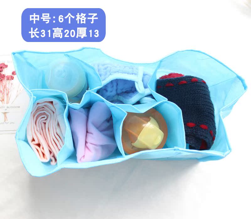 Kích thước nhỏ Túi lót lót không dệt cầm tay Khoang cầm tay ngăn cách túi lưu trữ túi đa năng túi bỉm sữa cao cấp