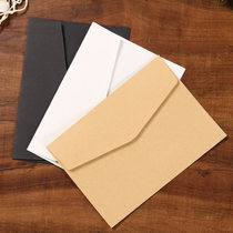 Custom LOGO text 120cm style No 3 No 5 envelope business solid color white black cowhide envelope