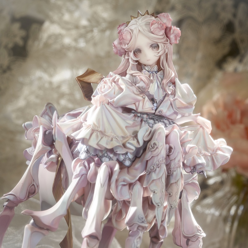 Yun Nianbai Makes the Unassembled and Uncolored Gk Figure Model Resin White Film LAOSHU Figure Called "Flower Spider."