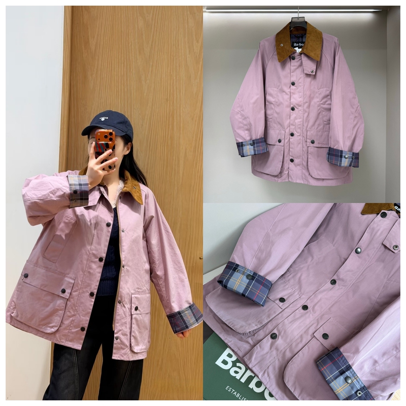 【Soul Edition】Real Shot of the New Barn Style Bed*Le Dry Wax Patchwork Collar Unisex Retro Workwear Jacket