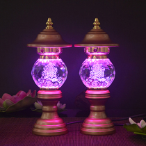 Entrance to the treasure Crystal Lotus Lantern Light God Society Lamp for Lights and Lights for Lights Changming the Buddha for the Buddhas former Buddha Terra Buddha Hall