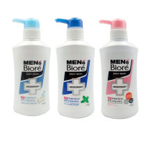 Selection of Japanese Kao Biore floral shower gel for men oil-controlling refreshing oil-removing moisturizing shower gel