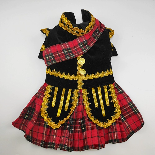 Частный домашний домашний питомец -Сделано домашнее животное Шотландия военные платья