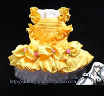 Little yellow dress can be made in various other colors Pet clothes handmade