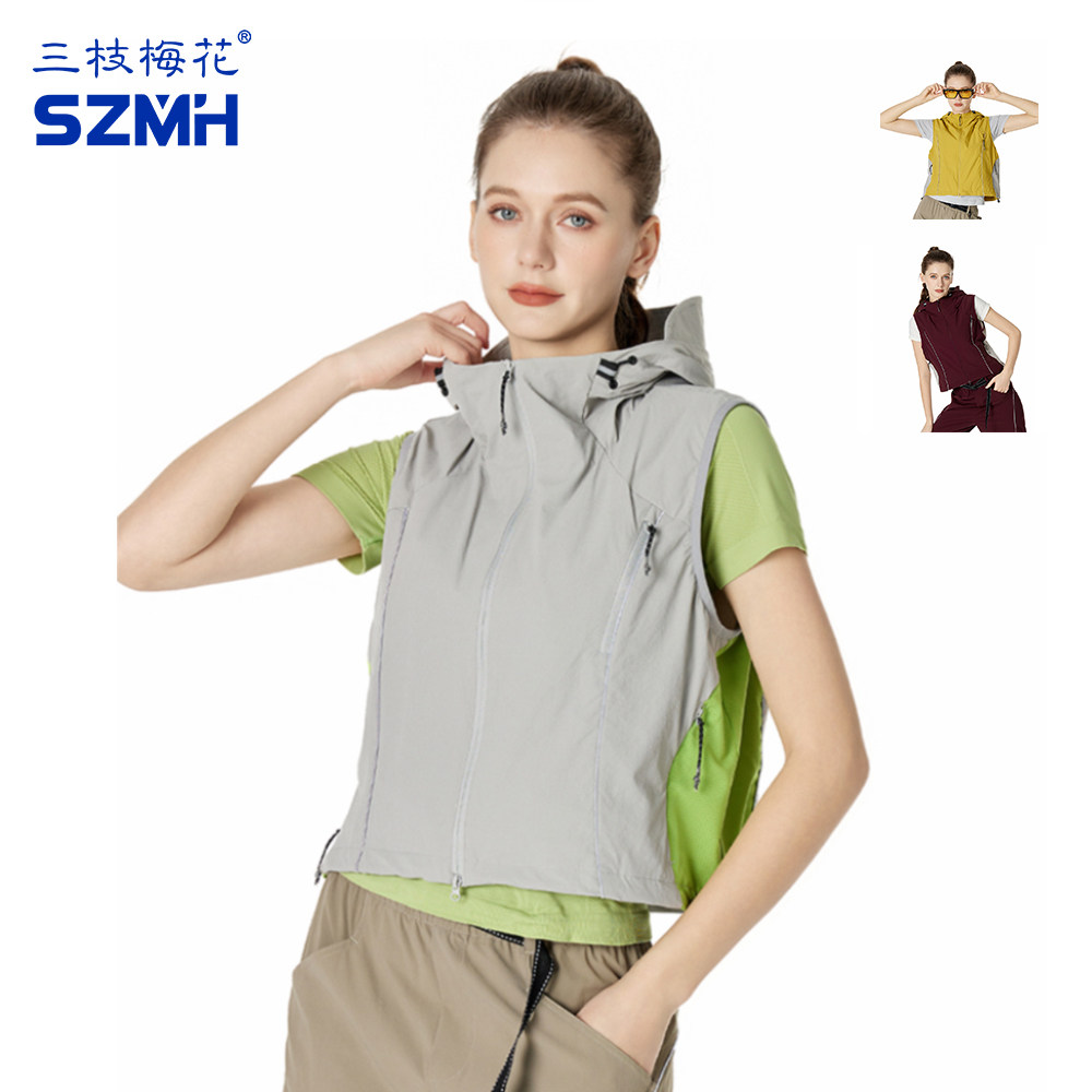 冬季新款立领发热马甲：智能恒温发热，温暖你的每一个冬天！-单马甲