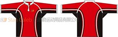 Форма для гандбола 英式橄榄球服专业定制定做 橄榄球上衣 热转印工艺