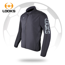 Lux Spring Autumn Male And Female Football Weatherproof Sports Jacket Outdoor Sunscreen Jacket 696