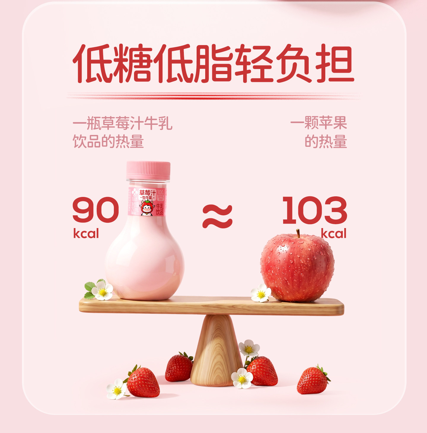 安享好物 安享D级含乳饮料-李子园灯泡 草莓牛奶  