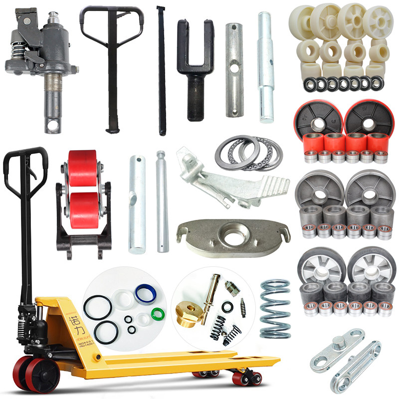 Manual handling forklift Ozinoli 3 tons handle bracket wheel shaft piston rod push rod ground cattle accessories large set