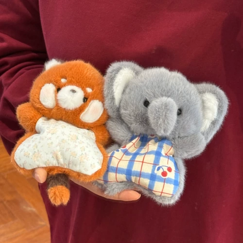 Оригинальная успокаивающая кукла, плюшевая игрушка, лиса, енот, антистресс, подарок на день рождения