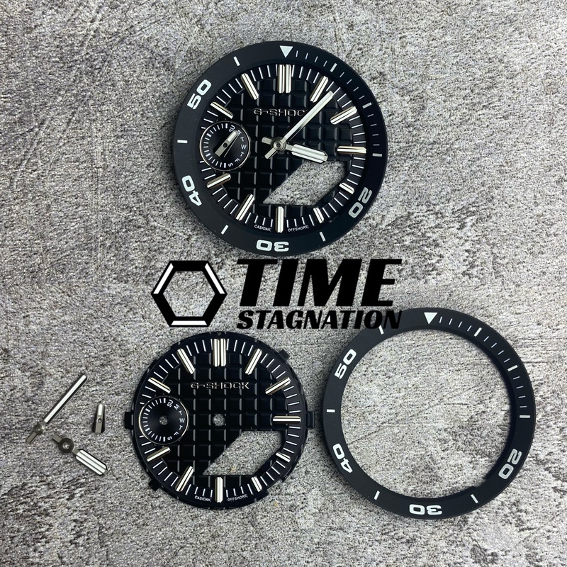 Farmhouse Oak Modified Ga2100 Waffle Luminous Dial Face Scale Ring Watch Accessories Suitable for Casio