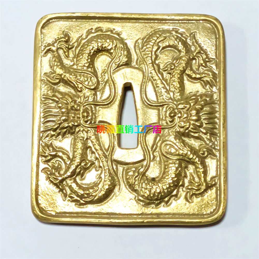 純銅鎏金銀九八指揮刀（黄銅鞘）武具　刀装具　日本刀　模造刀 居合刀 純銅鎏金銀九八指揮刀（黄銅鞘）武具 刀装具 日本刀 模造刀 居合
