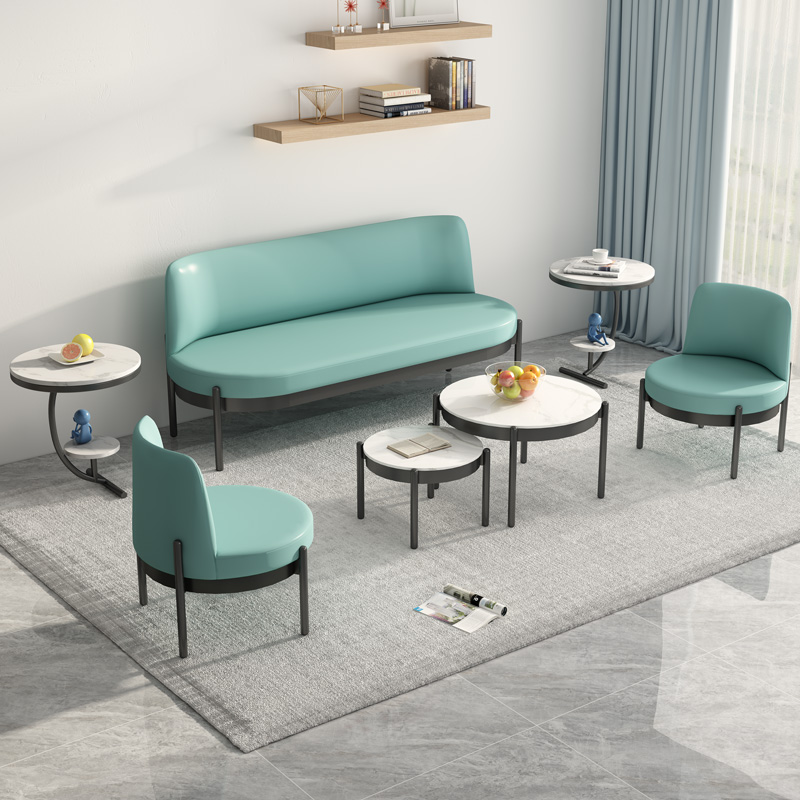Creative Office Sofa Simple Lounge Leisure Area Negotiation Sofa Tea Room Training Institution Reception Room