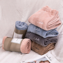 Fat-up fairy warm trousers large size autumn and winter loose pajama pants female coral velvet home pants fat mm200 kg