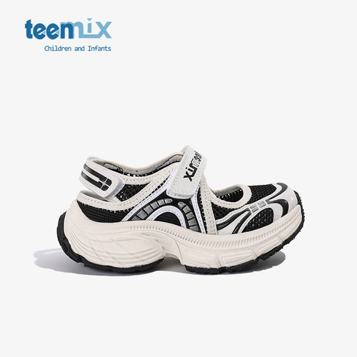 Детские спортивные сандалии, летняя дышащая пляжная обувь, сумка для обуви, подходит для подростков