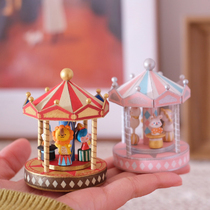 (Cotton Planet) Retro Mini Circus carousel hands as a toy