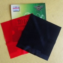 Dawei new red and black small particles 388D-1 table tennis long rubber sheet manufacturers direct supply regular competition rubber