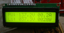 MPPT controller optional LCD module
