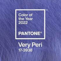 2022 Pantongs annual popular color 17-3938TCX Very Peri Changchun flower blue cotton fabric board single