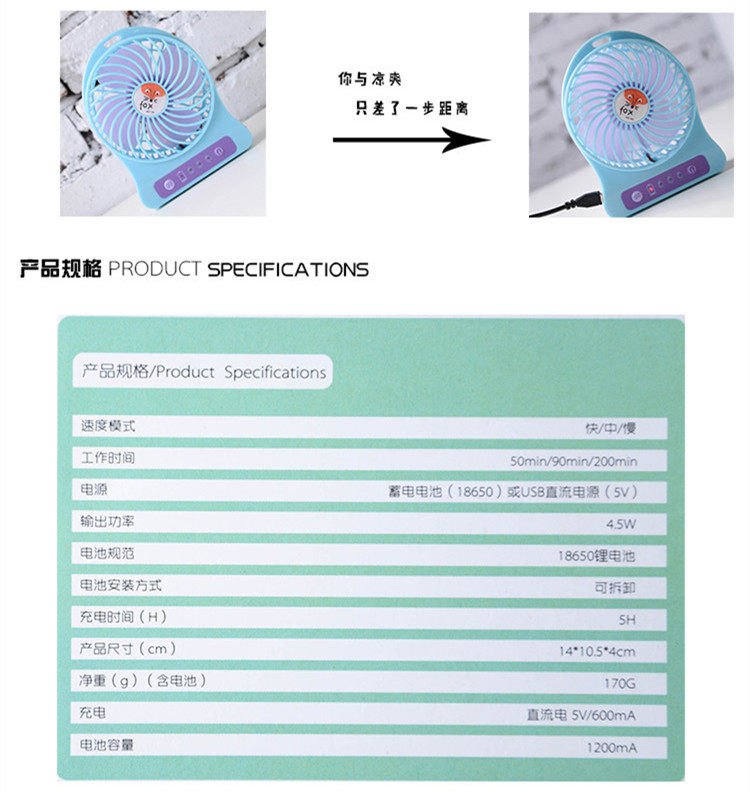 Ventilateur USB - Ref 399609 Image 31