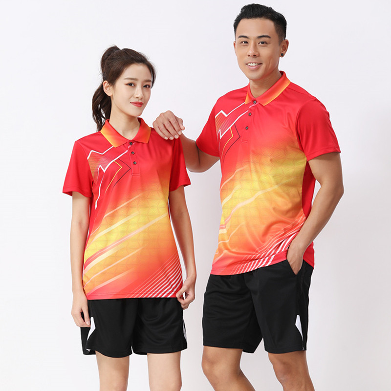 Casual Sportswear Suit for men and women Short sleeves High middle school High School students Banfu Running Summer Sports Exam Special